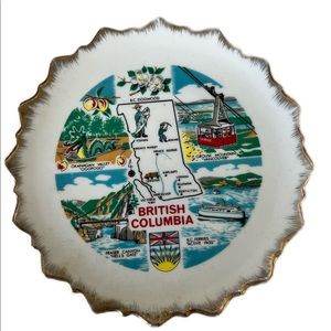 Vintage British Columbia Plate